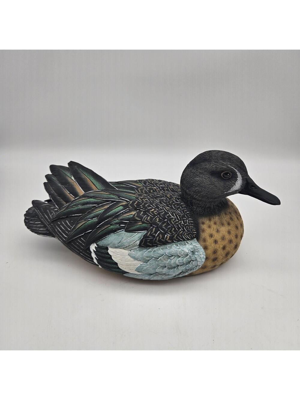 Cabela's Exclusive Resin Blue Winged Teal Drak Duck 11"x5"x5.25"